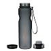 Sports Water Bottle , DRILLPRO 35oz/1L Drinking Bottle - BPA Free - Flip Top Leak Proof - One Click Open for Outdoor & Gym Sport