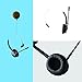 AUXBLUE Trucker Bluetooth Headset V4.2/noise cancellation hands free Bluetooth earbud, Truck drivers,office,and Skype,call center of the wireless Bluetooth headphones with Microphone (black)