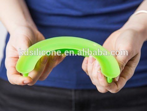 Plate Divider 2 PACK - Food Separator - Food Safe Silicone - Green