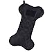 OSAGE RIVER Ruck Up Dog Bone Christmas Stocking for Pets, Black