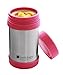 Bentology Stainless Steel Vacuum Insulated Food Jar - 17 oz Pink - Large Lunch Jar for Soup and more - Contains No Phthalates, BPA, or PVC