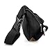 Hopedas Fanny Pack Waist Bag Belt Nylon Multifunctional For Women Men Outdoors Hip Bum Bag Pack for Hiking Running Cycling Camping Climbing Travel (Black)