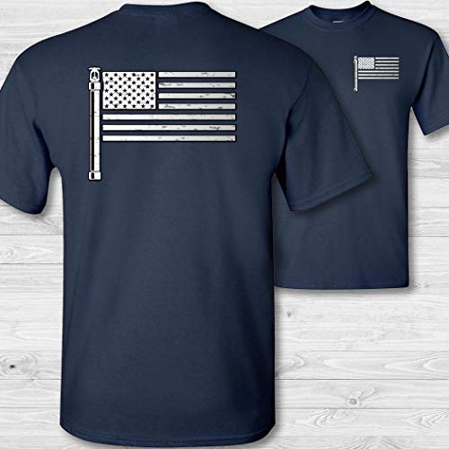 American Flag Sprinkler Fitter Shirt - W