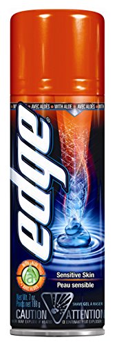 Edge Shave Gel Sensitive 7 Ounce (207ml) (3 Pack)