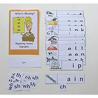 Teacher Made Literacy Center Learning Resource Game Digraphs ch, sh, th & wh