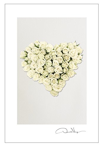 Love - Flower Heart Postcard Prints. Fathers Day. 4x6, 2 Each of 5. Heart Series. Unique Birthday, Christmas & Valentines Day Gifts. Best Quality Gifts for Men, Women & Kids. Great for Mother's Day.