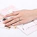 TIGRADE 2mm 4mm Titanium Ring Rose Gold Dome High Polished Wedding Band Comfort Fit Size 3-13.5 (2mm, 7.5)