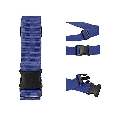 Luggage Straps - Travel Accessories TSA Approved Luggage Straps Suitcase Belts In 6 Colors Sold In 1/2/4 set By SWISSELITE - Thumbnail 4