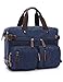 Aidonger Multifunctional Bag Convertible Briefcase Shoulder Backpack (Dark Blue)