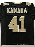 Unsigned Alvin Kamara New Orleans Black Custom Stitched Football Jersey Size Men's XL New No Brands/Logos
