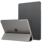 MoKo Case Fit iPad Air - Slim Lightweight Smart Shell Stand Cover with Translucent Frosted Back Protector Fit Apple iPad Air 9.7