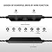 Earphones, Tintec in-Ear Earbuds Stereo Headphones High Definition, Tangle Free, Noise Isolation, Heavy Deep Bass for iPhone, iPad, iPod, Samsung Galaxy, Tablets etc[with Mic & Volume Control]