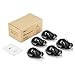 amzdeal Office Chair Caster Wheels (Set of 5) 10mm/3