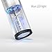 SimpleTaste Electric Automatic Wine Bottle Opener with Corkscrew, Blue LED Light and Wine Foil Cutter, Stainless Steel, Rechargeable Battery Operated