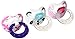 NUK Orthodontic Pacifier, 6-18 Months, Girl, 3 pk