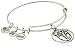 Alex and Ani Unexpected Miracles II Expandable Rafaelian Silver Bangle Bracelet