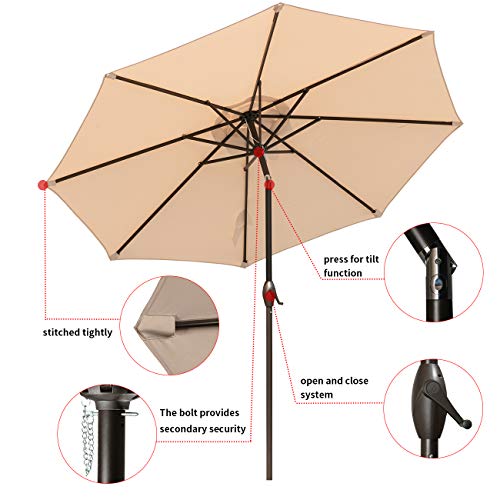 Best Patio Umbrella for Wind Top 5 Patio Umbrella