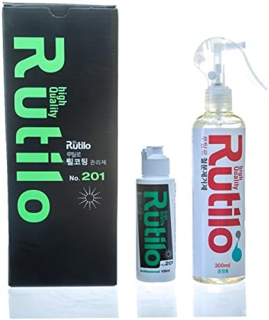 RUTILO | Rutilo No. 201 | Highly Enriched Coating Care Agent for WHEELS [Volume : 100ml] (+Rutilo's Iron Remover 300ml)