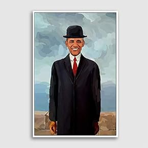 Framed Canvas Home Artwork Decoration Famous Person PortraitCanvas Wall Art for Living Room, Bedroom - 16x24 inches
