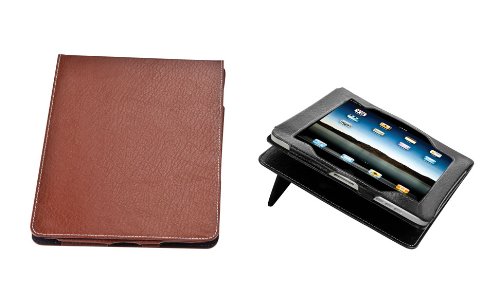 Deluxe Leather Ipad Case (Black)