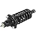 OREDY Pair Rear Struts w/Coil Spring for 2001 2002 2003 2004 2005 Honda Civic Sedan Coupe (Not Si) Quick Strut Shock Absorber Assembly - 171340L 171340R