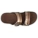 Vionic Women's Orthaheel Technology Women's Shore Slide,  Bronze, 9 B(M) US