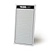 Home Advantage To Do List Note Pad 4 inches x 8 inches with Magnet (50 Sheets Per Pad) (White)