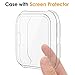 EZCO Screen Protector Case Compatible with Fitbit Versa (2-Pack), Soft TPU Plated Bumper Case All-Around Protective Screen Cover Shell Compatible Versa Smart Watch