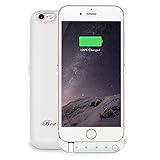 BoxLegend 3000mAh Polymer Battery Charger Charging Case for iphone 6/6s - White