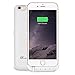BoxLegend 3000mAh Polymer Battery Charger Charging Case for iphone 6/6s - White