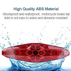 12V Universal 15 LED Motorcycle Rear Tail Light