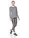 Amazon Essentials Women's Tech Stretch Long-Sleeve T-Shirt, Black Heather, Medium