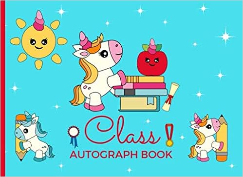 graduation autograph unicorn