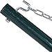 Lazy Daze Hammocks 12 Feet Hammock Stand Heavy Duty Coated Steel Tube Frame with Hooks and Chains, 275 Pounds Weight Capacity,Green,STAND-12N-VC