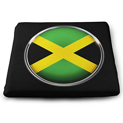 ATRXZ Seat Cushion for Office Chair, Jamaica Square 100% Memory Foam Comfort Seat Cushion for Chair Butt Pad for Coccyx for Truck Driver,Kitchen Chairs,Car,Office - Thumbnail 3