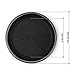 Sapphire USA Decorative Heavy Duty Tray/Saucer (2 Pack) Rustic Medieval/French Country Look, Pot/Planter Base for Indoor/Outdoor Decor Use. Long Lasting, Reusable Light Weight (7 inches, Silver)