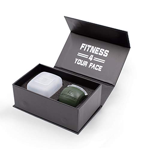 Jawzrsize Jaw Exerciser And Neck Toning (Elite Green)
