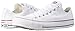 Converse Unisex Sneaker, White Optical White, 9.5 US Women