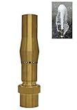 Brass Column Garden Square Fireworks Pool Pond Adjustable Fountain Nozzle Sprinkler Spray Head SSH329 (3/4