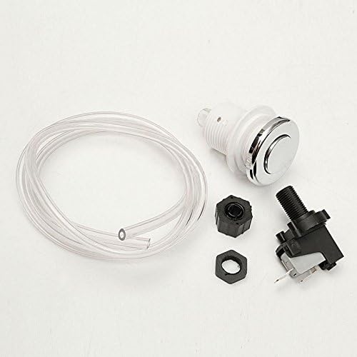 KINWAT 16A On Off Push Air Button Switch Whirlpool Jet Tool Set Bath Spa Tubing Kits for Home Tools