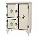 The Queen's Treasures American Vintage Stove & Fridge Wooden Furniture +Kitchen Tool & Food Accessory Play Set for 18 Inch Girl Dolls
