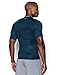 Under Armour UA HeatGear Armour Printed Compression Shirt LG Blackout Navy