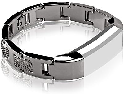 mtsugar Fitbit Alta and Alta hr Metal Strap, Replacement Classic Magnetic wristband Accessory with Adjustable Tool for Women and Men (No tracker, Replacement Bands Only)