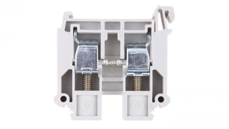 SIMET Brand Grey ZSG1-16.0S Rail Mounted Screw Terminal Block
