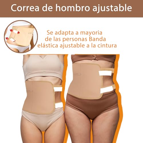 5Pcs Paquete Aceite Ricino Orgánico Reutilizable, Kit de Paquete de Aceite de Ricino, con Correa Elástica Ajustable, para Desintoxicación Hepática, Ayuda al Sueño, Estreñimiento.
