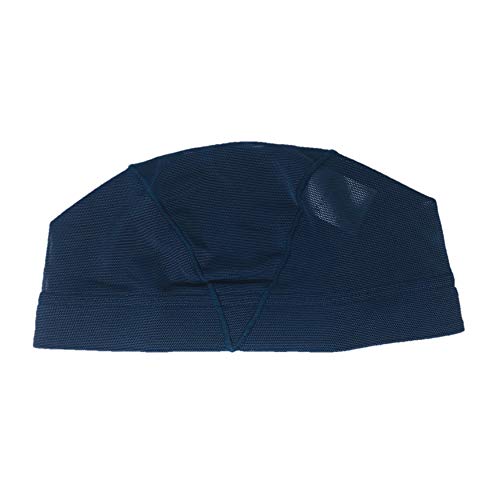 Sanritsu Japanese Mesh Swim Cap (Navy, Large) - Thumbnail 2