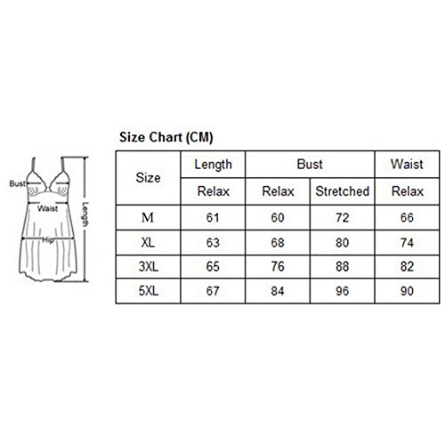 Lovesfay-Womens-Sexy-Babydoll-Heart-Bra-Plus-Size-Red-Lingerie