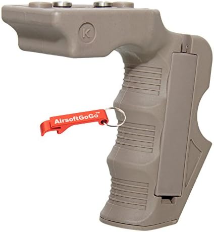 KeyMod Grip for KeyMod Rail System (DE) - Keychain Included