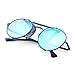 LOMOL Sunglasses Side Shield Steampunk Vintage Cool UV Protection Round Glasses for Women&Men