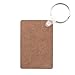 JETEHO 20 Pcs Sublimation Heat Transfer Keychain Blanks Wooden Hard Board MDF Keycains